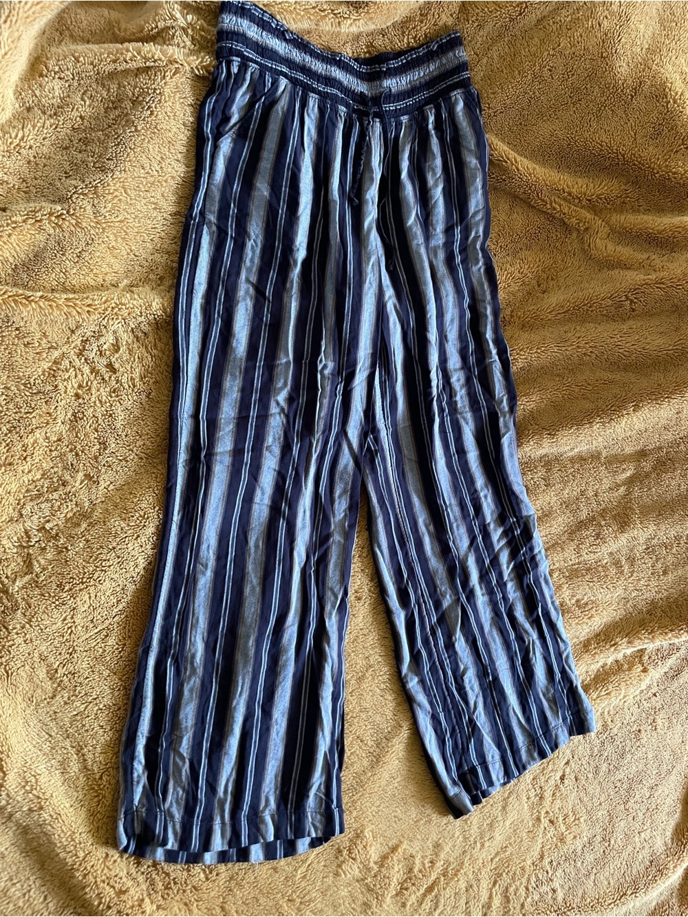 SO Woman’s Striped Stretchy Boho Hippie Yoga Lounge Pants